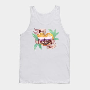 Non-binary Heart Tank Top